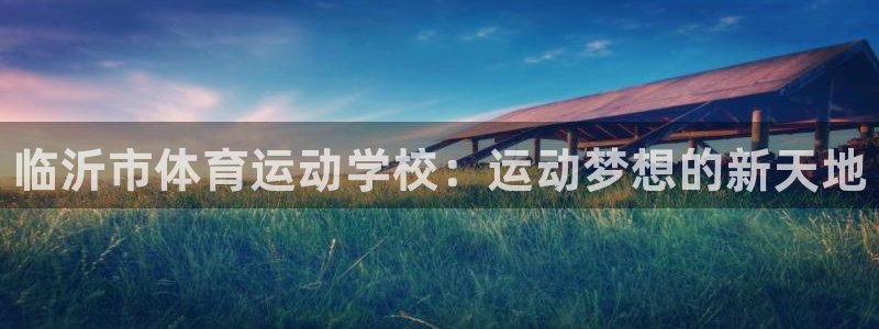 欧亿体育官方正版app集团：临沂市体育运动学校：运动梦想的新