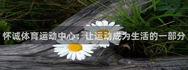 oety欧亿体育官网下载平台注册流程视频：怀诚体育运动中心：