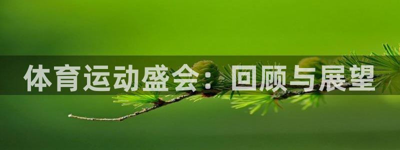 欧亿体育官方正版app娱乐：体育运动盛会：回顾与展望